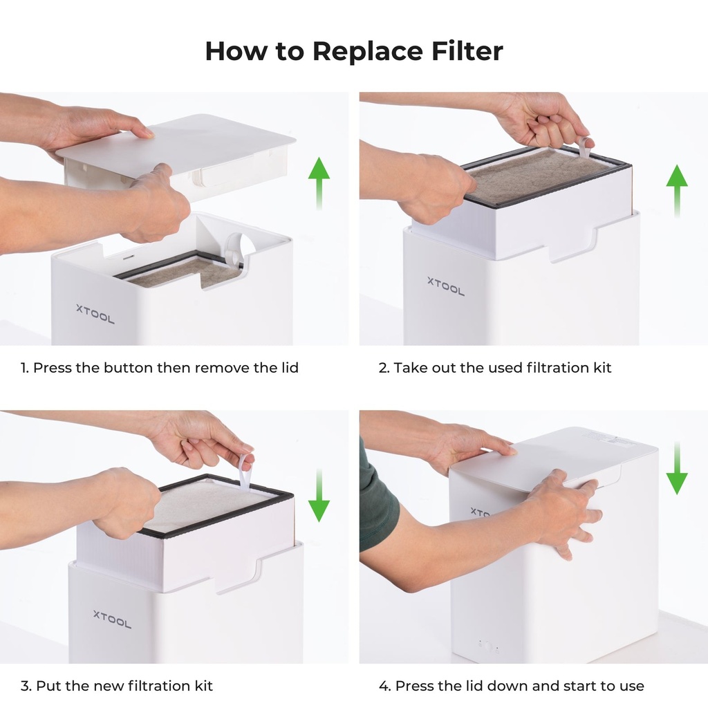 xTool Desktop Smoke Purifier 6