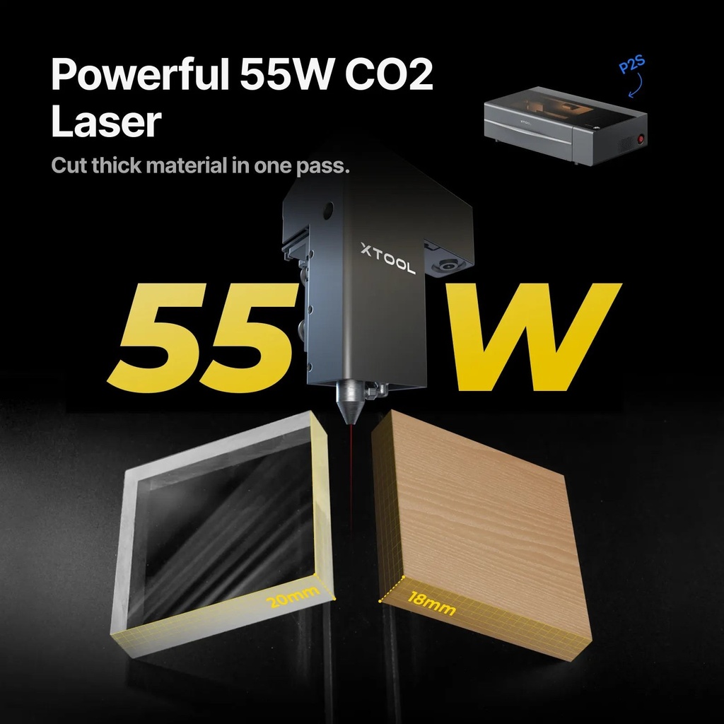 xTool P2S + F2 Ultra Dual Business Duo 5