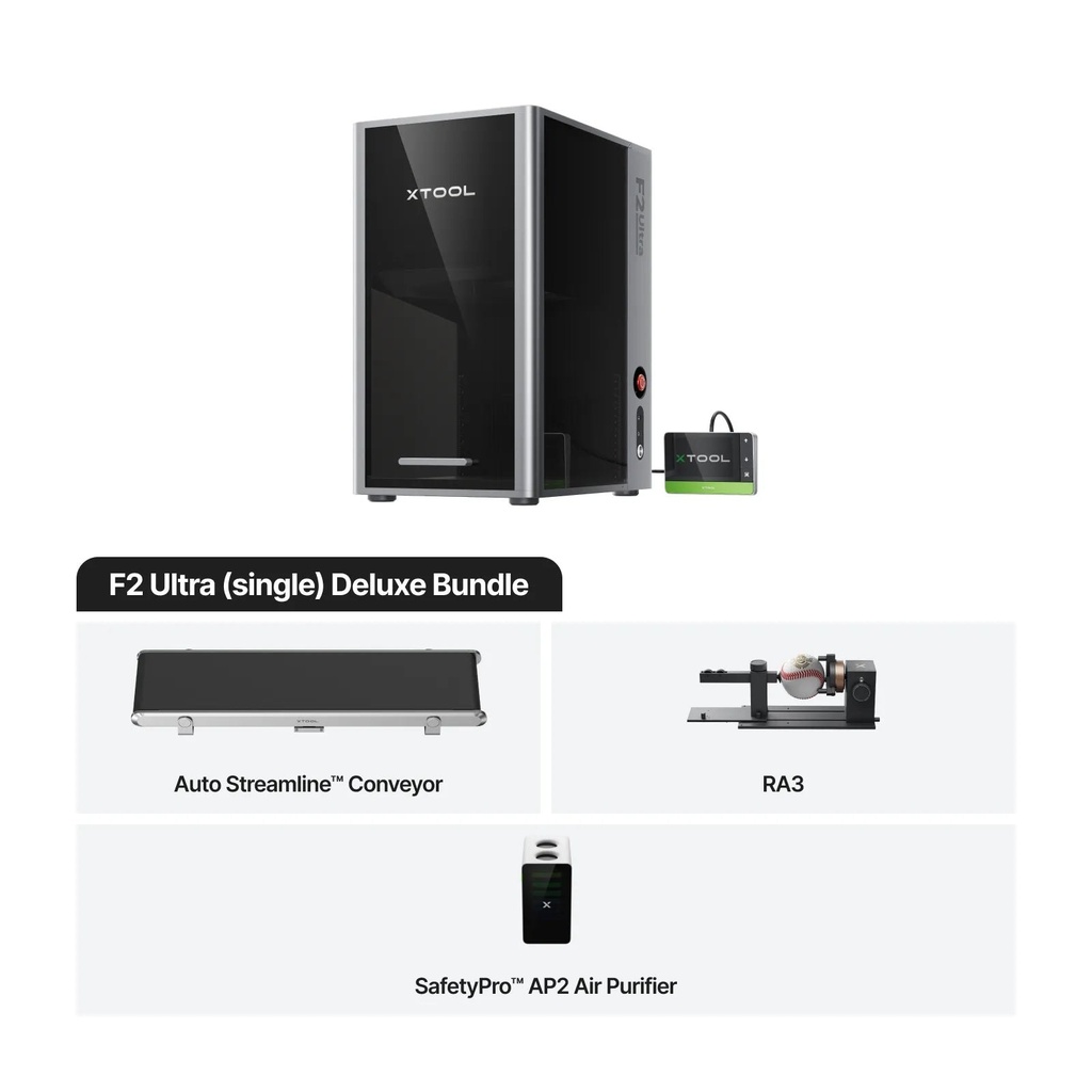 xTool F2 Ultra Single Deluxe Bundle