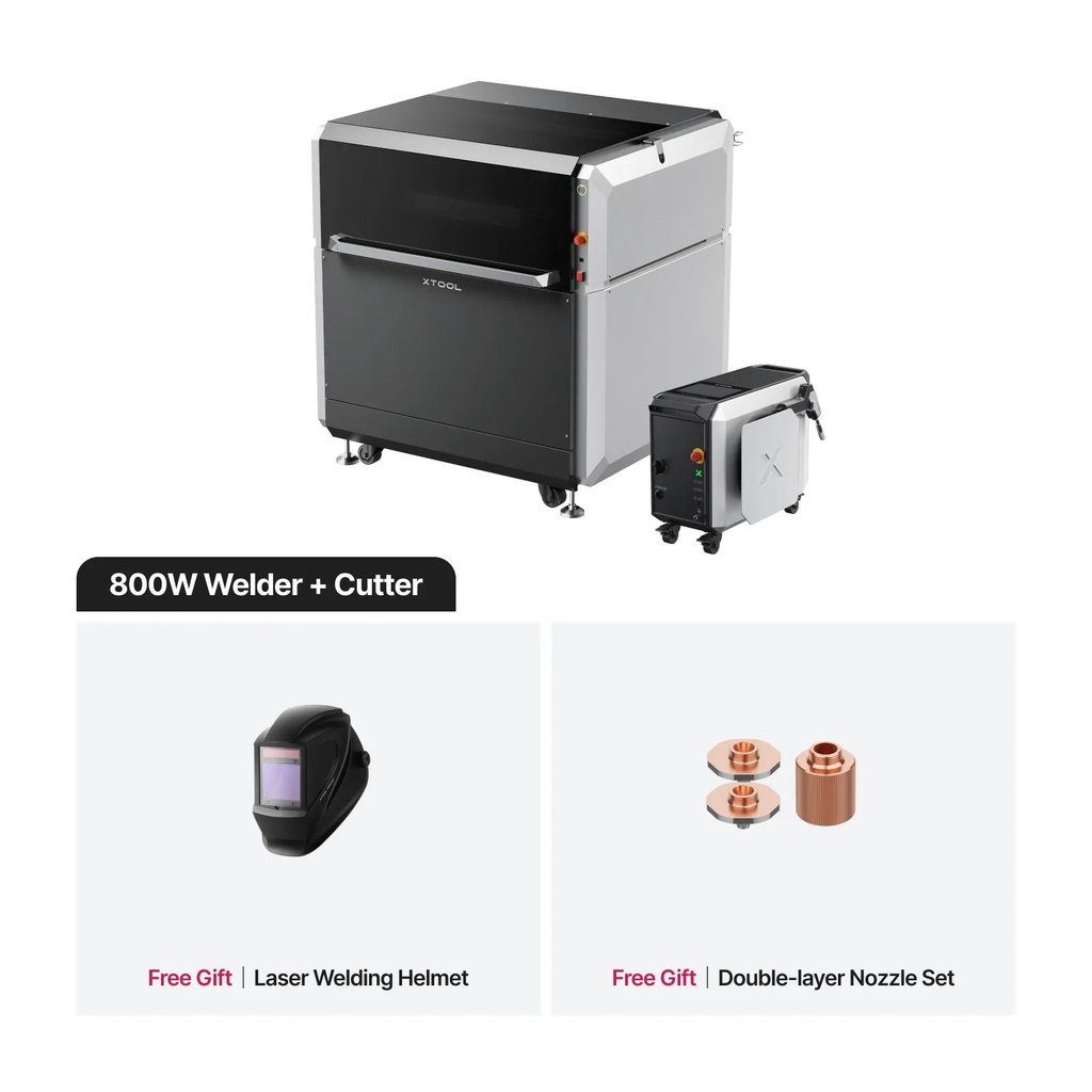 [P0101000113-P0102000281] xTool MetalFab Laser Welder + CNC Cutter 800W