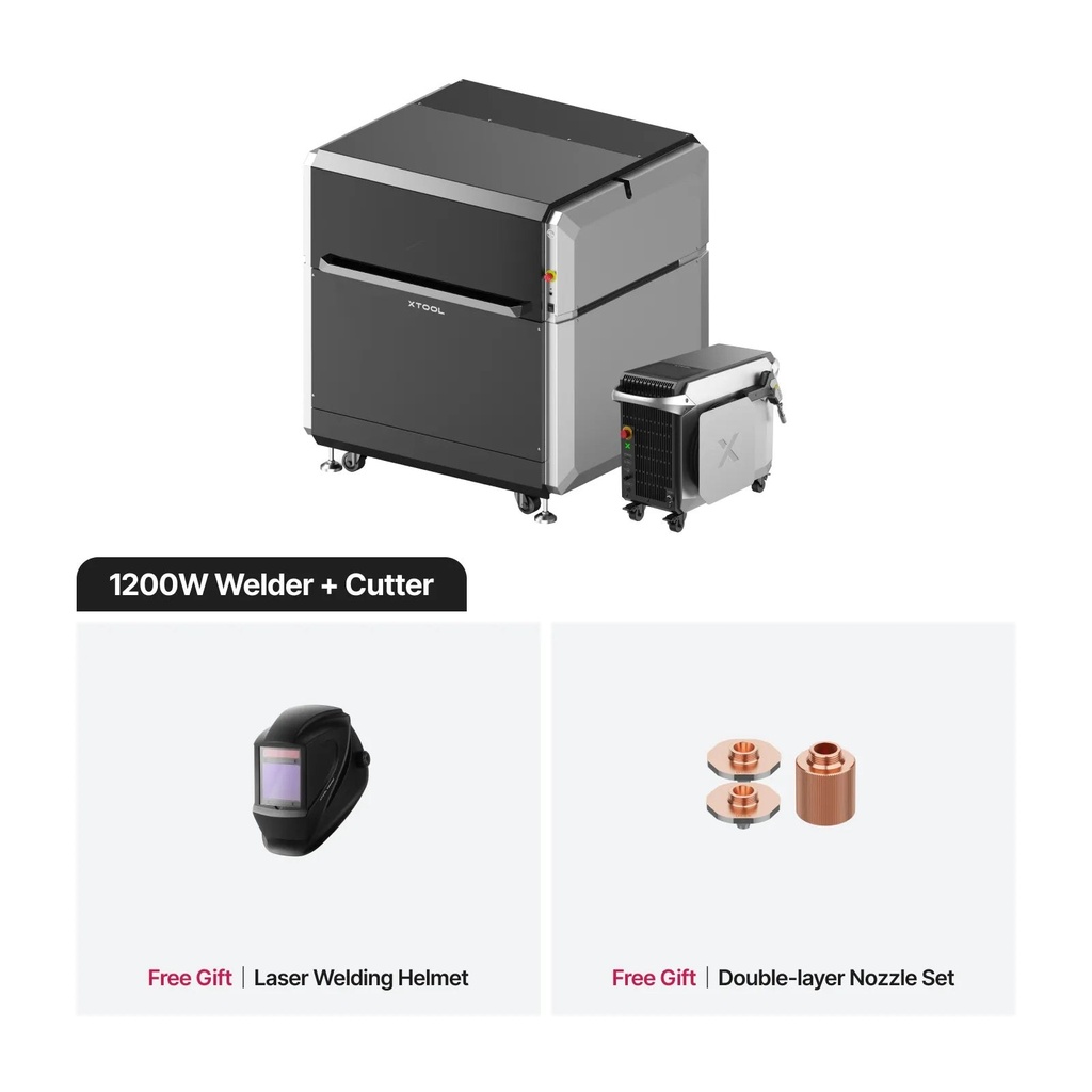 xTool MetalFab Laser Welder + CNC Cutter 1200W