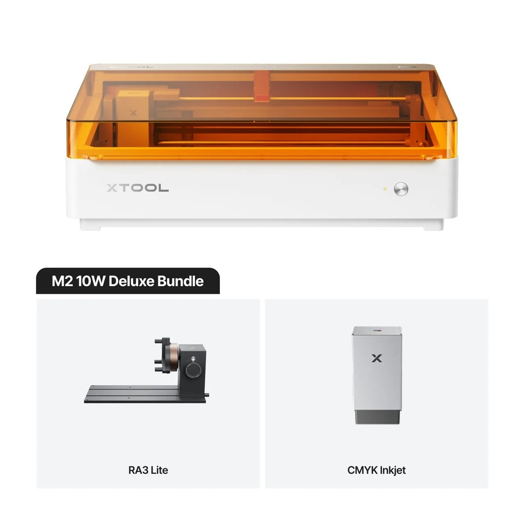 xTool M2 10W Deluxe Bundle + Desktop Air Purifier