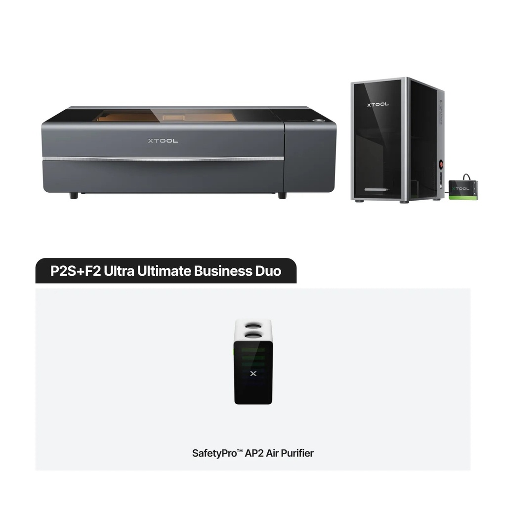 xTool P2S + F2 Ultra Dual Business Duo