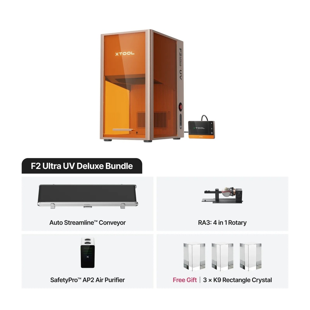 xTool F2 Ultra UV Deluxe Bundle