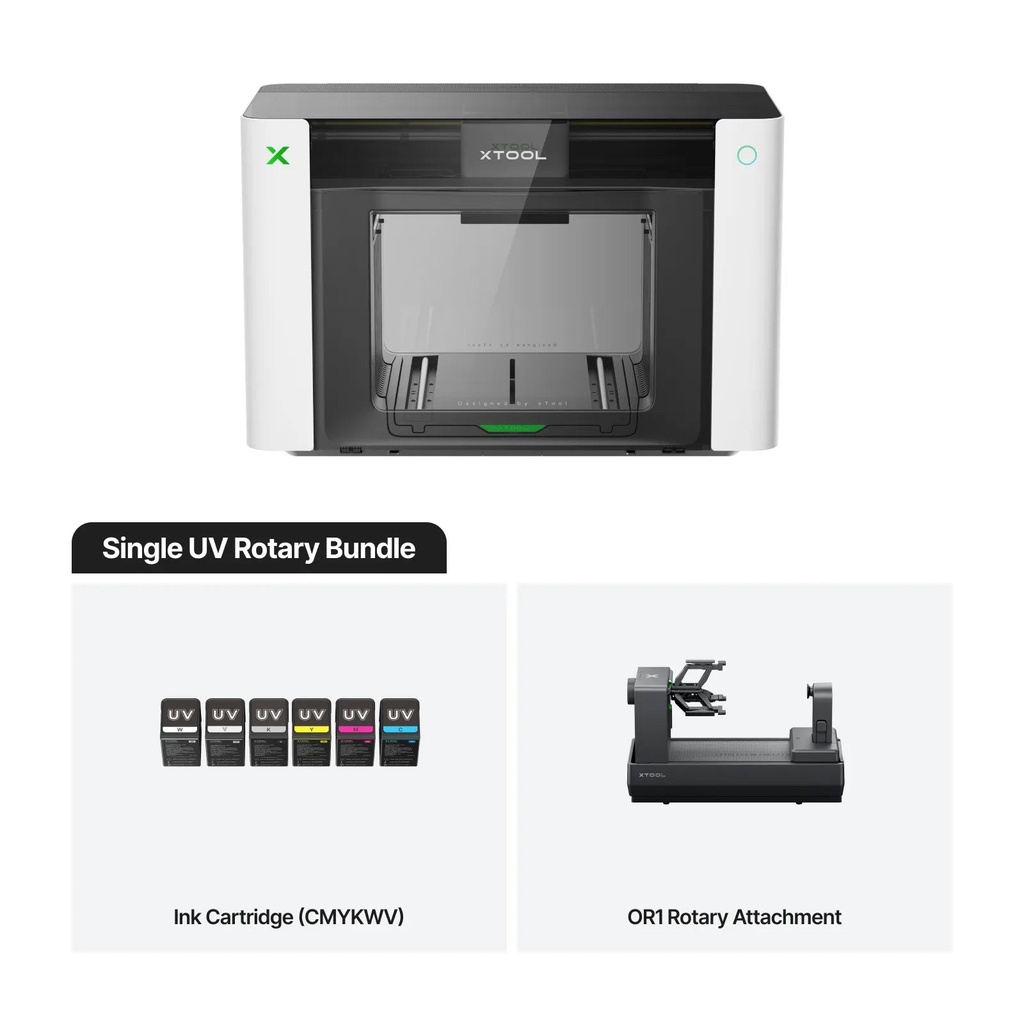 xTool O1 Omni Printer – Single UV Rotary Bundle