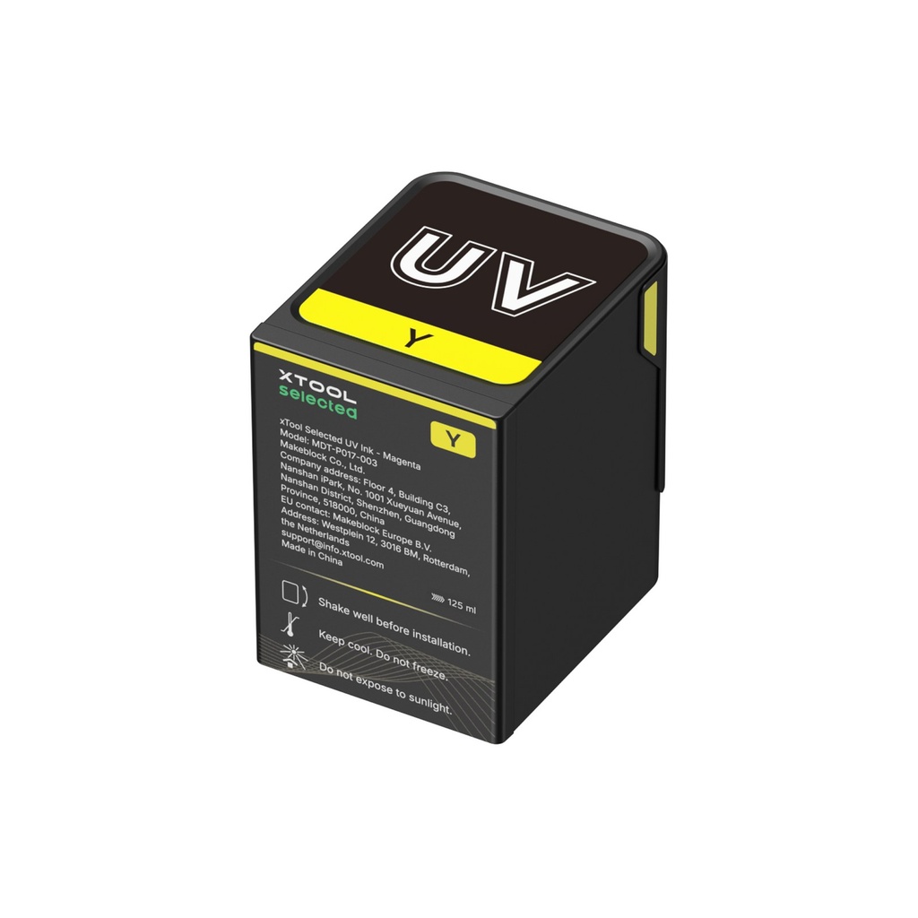 [P0104001435] xTool Selected UV Ink – Yellow (125 мл)