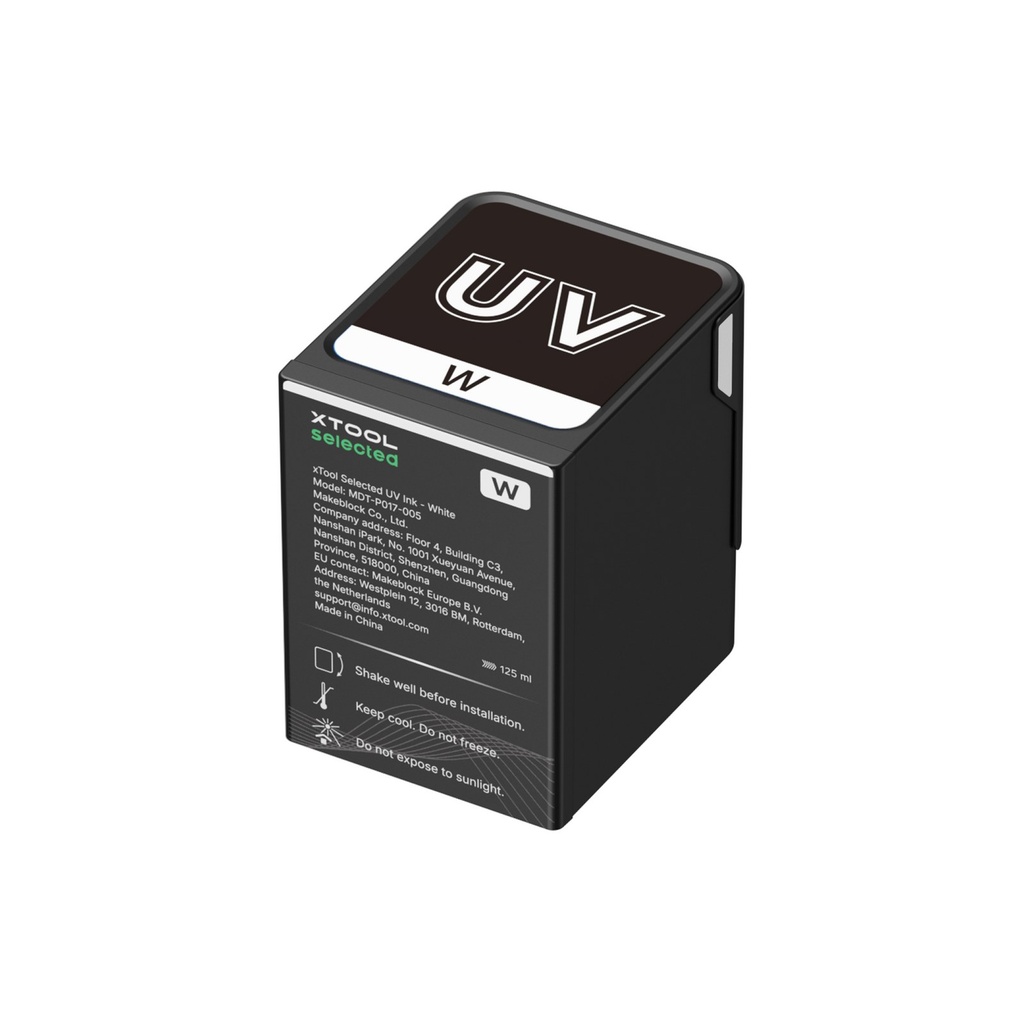 xTool Selected UV Ink – White (125 ml)