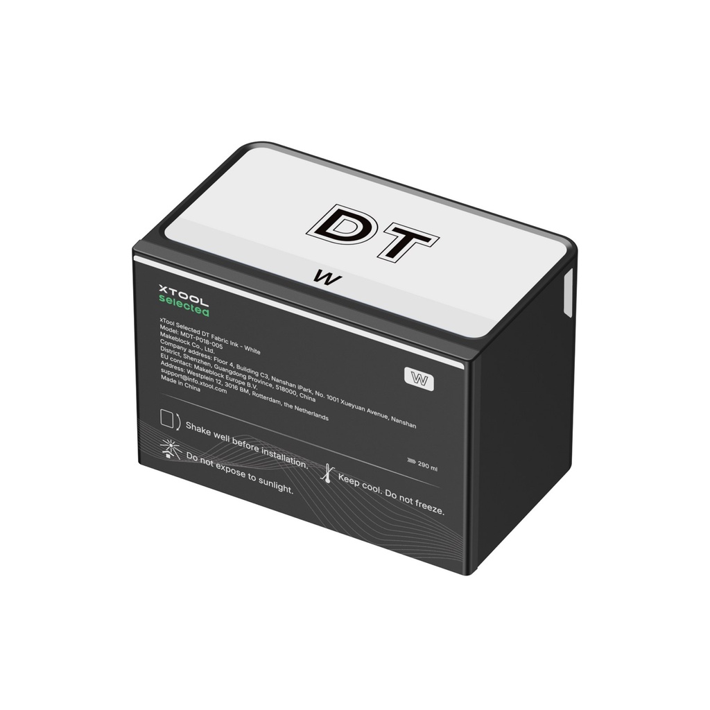 [P0104001448] xTool Selected DT Fabric Ink – White (290 мл)