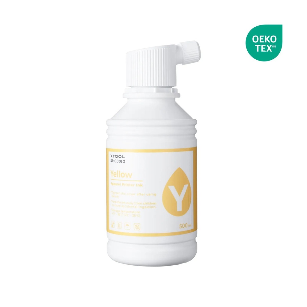 [P5020889] xTool Apparel Printer DTF Ink – Yellow (500 мл)