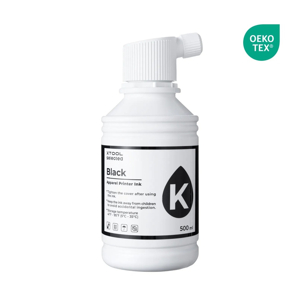 [P5020890] xTool Apparel Printer DTF Ink – Black (500 мл)