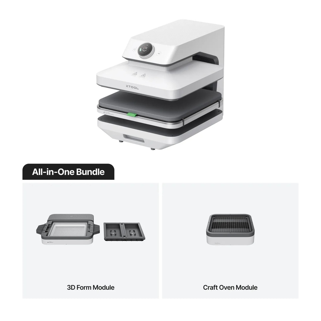 [P0101000651-P0102000270-P0102000271] xTool WonderPress All-in-One Bundle
