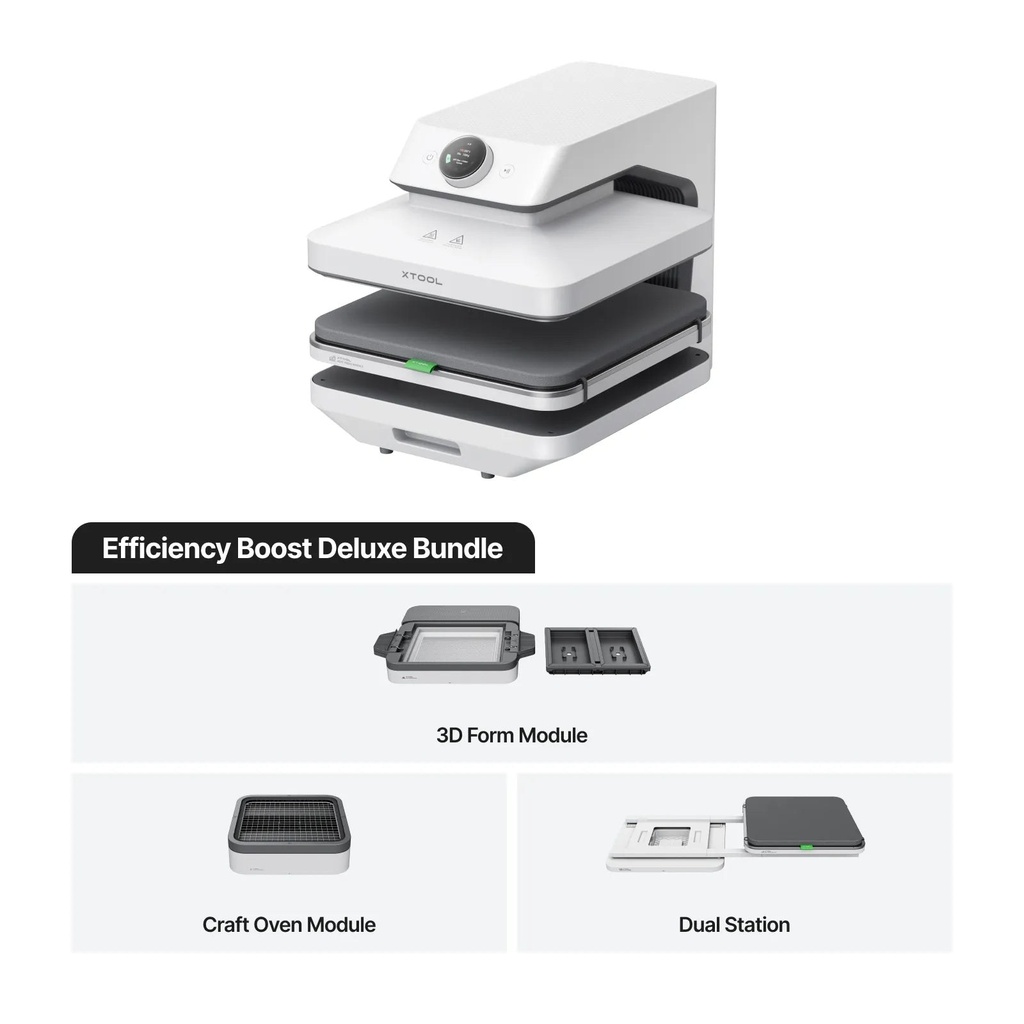 xTool WonderPress Efficiency Boost Deluxe Bundle