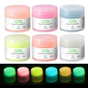 Screen Printing Ink Set – Glow in the Dark (6 × 100 ml)