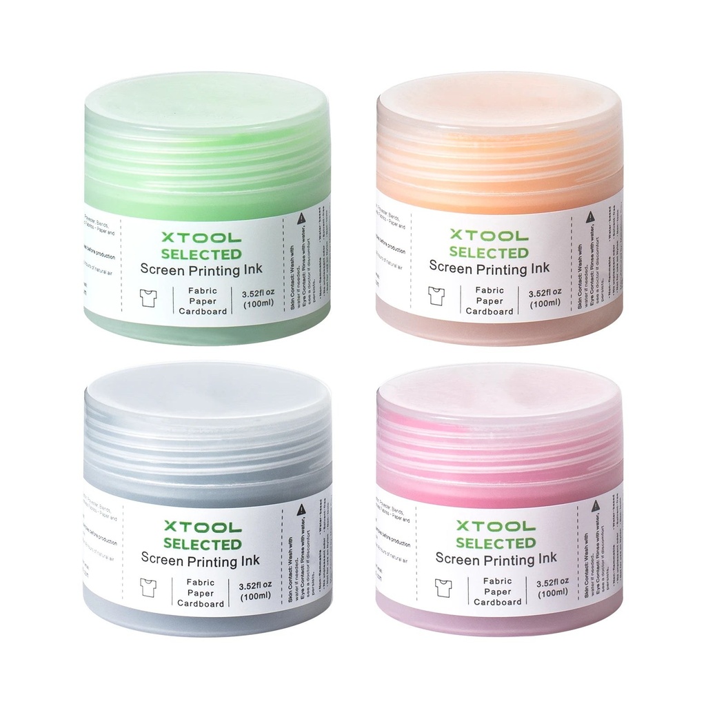 Photochromic Screen Printing Ink Set (4 × 100 ml)