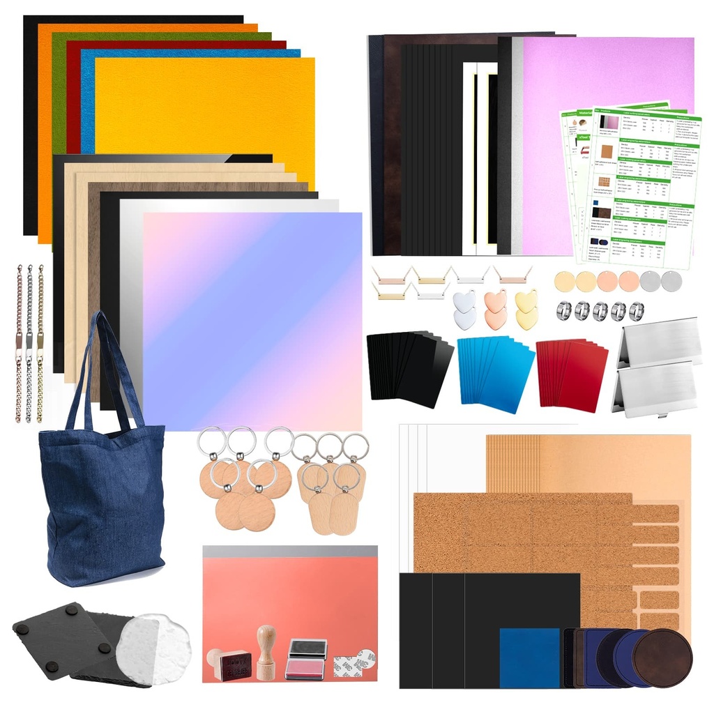 xTool Ultimate Laser Material Kit (159 pcs)