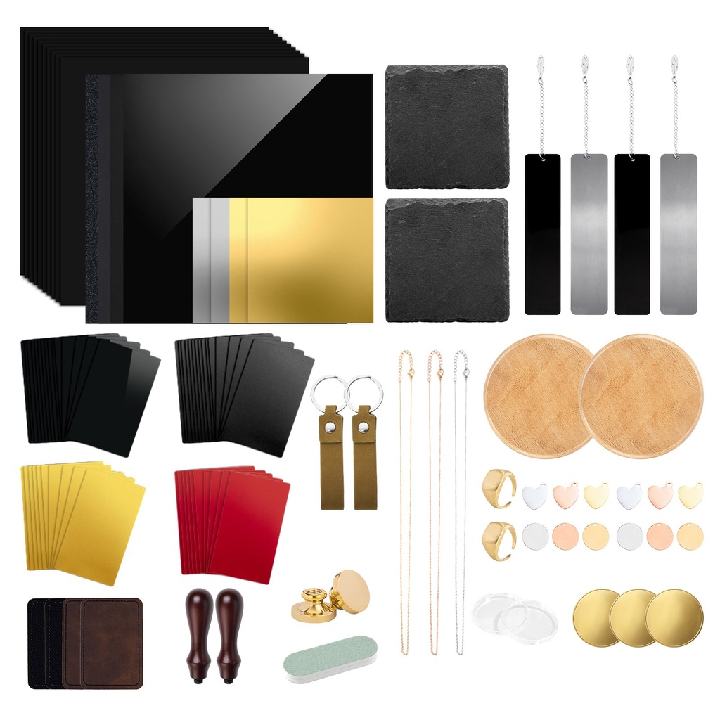 [P5020613] xTool F1 Ultra Laser Material Kit (93 pcs)