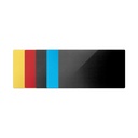 Multicolour Aluminium Business Cards (300 ც)