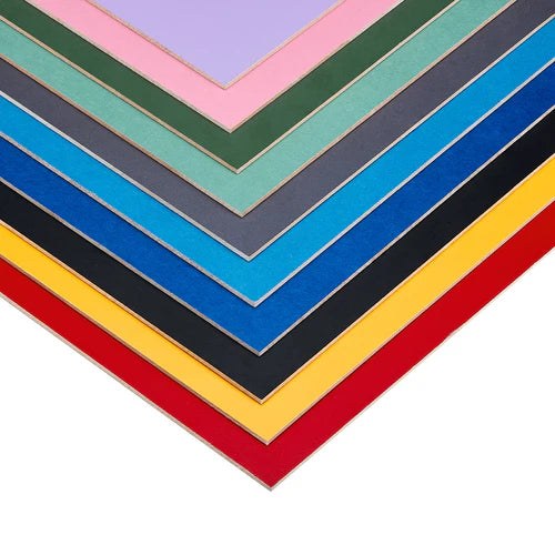 [P5020431] Multi-Coloured MDF Board 3 mm (10 pcs)