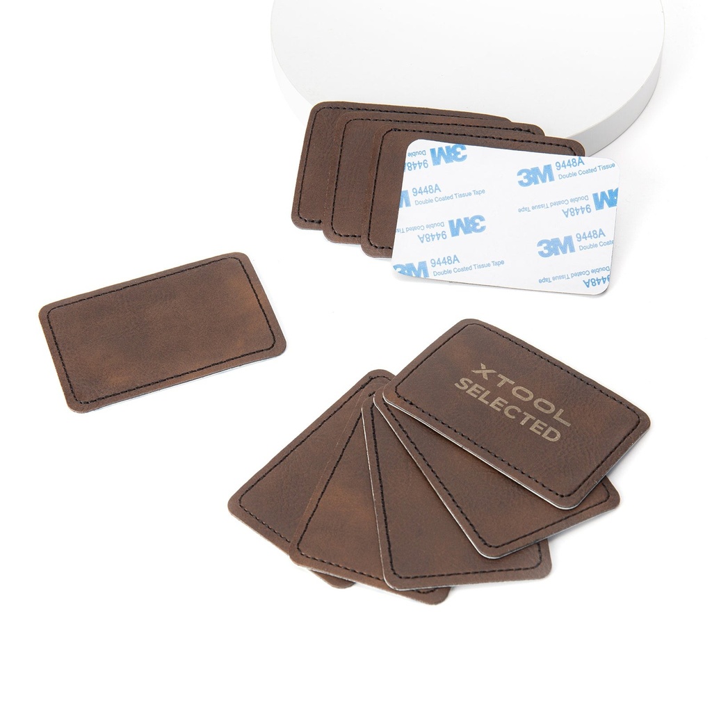 [P5020052] Rectangular Laserable PU Patches 76 × 51 мм (10 шт)